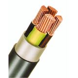 PVC Insulated Heavy Current Cable 0,6/1kV EYY-O 3x16rm bk