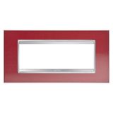 LUX PLATE 6P METAL RED GLAMOUR GW16206MR