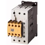 Safety contactor, 380 V 400 V: 18.5 kW, 2 N/O, 2 NC, 110 V 50 Hz, 120 V 60 Hz, AC operation, Screw terminals, with mirror contact.