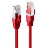 20m Cat.6 S/FTP LSZH Network Cable, Red (Fluke Tested) RJ45, M/M, 250MHz, Copper, 26AWG