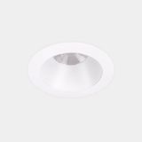 Downlight Play Deco Symmetrical Round Fixed 17.7W LED neutral-white 4000K CRI 90 33.6º ON-OFF White/white IP54 1554lm