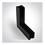 Vertical corner for series VIGO MINI, black