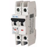 Miniature circuit breaker (MCB), 15 A, 2p, characteristic: C, DC