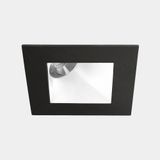 Downlight Play Deco Asymmetrical Square Fixed 6.4W LED warm-white 3000K CRI 90 13.6º ON-OFF Black/White IP54 594lm