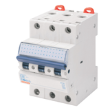 MINIATURE CIRCUIT BREAKER - MT 100- 3P CHARACTERISTIC D 6A - 3 MODULES