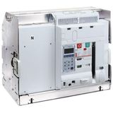 DMX³4000 open circuit breaker for photovoltaic application up to 1000V~ withdrawable 4P 2500A breaking capacity 50kA