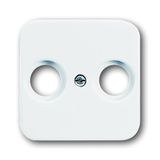 2531-214-500 CoverPlates (partly incl. Insert) carat® Alpine white