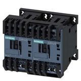 Reversing contactor assembly AC-3, 5.5 kW/400 V 110 V AC, 50/60 Hz, 3-pole S00