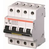 S204P-C0.5 Miniature Circuit Breaker - 4P - C - 0.5 A