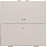 Single key with 'up' and 'down' arrows for wireless switch or push but