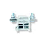 Rail-mounted screw terminal block ZSG1-240.0s grey