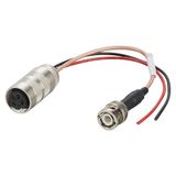 ADAPTER CABLE CAM BNC MALE-M16 4P FEMALE
