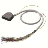 PLC-wire, Digital signals, 32-pole, Cable LiYCY, 8 m, 0.25 mm²