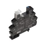 Relay socket, IP20, 60 V UC ±10 %, Rectifier, 2 CO contact , 10 A, Ten