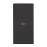 Cover with key icon 1M, black