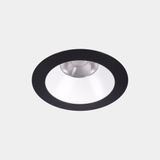 Downlight Play Deco Symmetrical Round Fixed 11.9W LED warm-white 3000K CRI 90 44.8º PHASE CUT Black/White IP54 1285lm