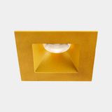 Downlight Play Deco Symmetrical Square Fixed 17.7W LED warm-white 2700K CRI 90 21.9º DALI-2 Gold/Gold IP54 1615lm