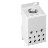 Distribution block 1-pole, 400 A, 6...