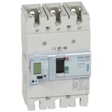 MCCB electronic release Sg - DPX³ 250 - Icu 70 kA - 400 V~ - 3P - 100 A