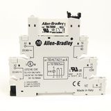 Allen-Bradley, 700-HL Electromechanical Relay Output, DPDT (2 C/O), w/ Screw Terminals, 24V AC/DC, w/ Gold Plated Contacts, Touch Safe Terminal Construction