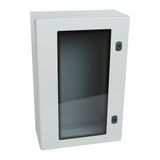 ATLANTIC CABINET 800X600X300 GLASS DOOR