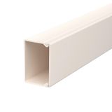 WDK30045CW  Wall and ceiling channel, with perforated bottom, 30x45x2000, cream white Polyvinyl chloride