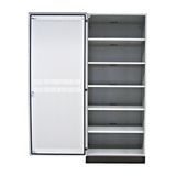 Battery cabinet empty w=800 h=1850 d=600mm w.socket 6 floors