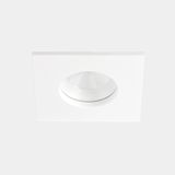 Downlight Play IP65 Square Fixed Emergency 11.9W LED warm-white 2700K CRI 90 34.1º ON-OFF White IP65 960lm