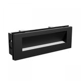 ENCANTA ASYMMETRIC 6W CCT 230V IP54 230x84x60MM BLACK RECESSED FACADE LAMP