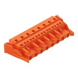 1-conductor female connector CAGE CLAMP® 2.5 mm² orange