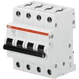 S204M-C40 Miniature Circuit Breaker - 4P - C - 40 A