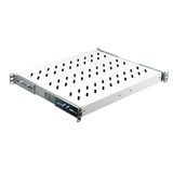 19" Shelf sliding, 1U, 30kg Load, D=370