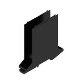 Basic element, IP20 in installed state, Plastic, black, Width: 22.5 mm