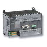 PLC, 100-240 VAC supply, 24 x 24 VDC inputs, 16 x relay outputs 2 A, 4 CP1W0001R