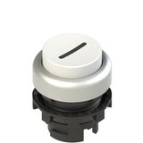 White protruding impulse button with but E2 1PU2S229L2