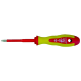 Screwdriver PZ/FL 1x80mm 190mm long VDE 1000V 2C handle