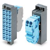 Common potential matrix patchboard Marking 1-24 with 2 input modules i