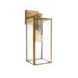 Antique Brass Metal   Clear Glass   LED E27 1x12 Watt 230 Volt  IP20 Bulb Excluded  L: 13 W: 17.5 H: 35 cm Adjustable height