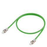 Signal cable pre-assembled type: 6FX5002-2DC00 (SINAMICS Drive CLiQ) connector IP20/IP20, 6FX5002-2DC00-1AA7