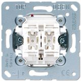 2-gang switch insert 1-pole, 1-way 501-2USI