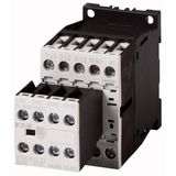 Contactor, 380 V 400 V 4 kW, 3 N/O, 2 NC, 230 V 50/60 Hz, AC operation, Screw terminals