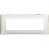 CLASSIA - COVER PLATE 7P WHITE GOLD