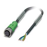 SAC-5P- 7,5-PUR/M12FS LUE - Sensor/actuator cable