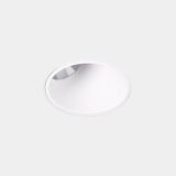 Downlight Play Deco Asymmetrical Round Fixed Trimless 17.7W LED neutral-white 4000K CRI 90 46.2º DALI-2 Trimless/White IP54 1685lm