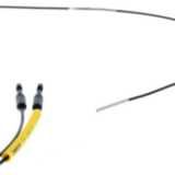 Fiber optic sensor head, diffuse, cylindrical axial, diameter 1.5 mm,