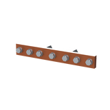 QR4HP4010 Horizontal PE busbar, 40 mm x 400 mm x 10 mm