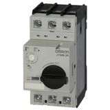Motor-protective circuit breaker, rotary type, 3-pole, 6-10 A