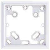 Adapter frame made of plastic RAL 9010. For RTR-E 3000, RTR-E 6000, RTRt-E 5258x, HYG-E 6001, INSTAT 868-r1, INSTAT 868-a1A, FR-E 525 31i and RTR-R1w