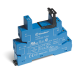 Screw socket blue 60VDC for 35mm.rail, 41.52 (93.02.7.060)