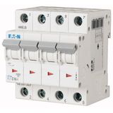 Miniature circuit breaker (MCB), 50 A, 4p, characteristic: B